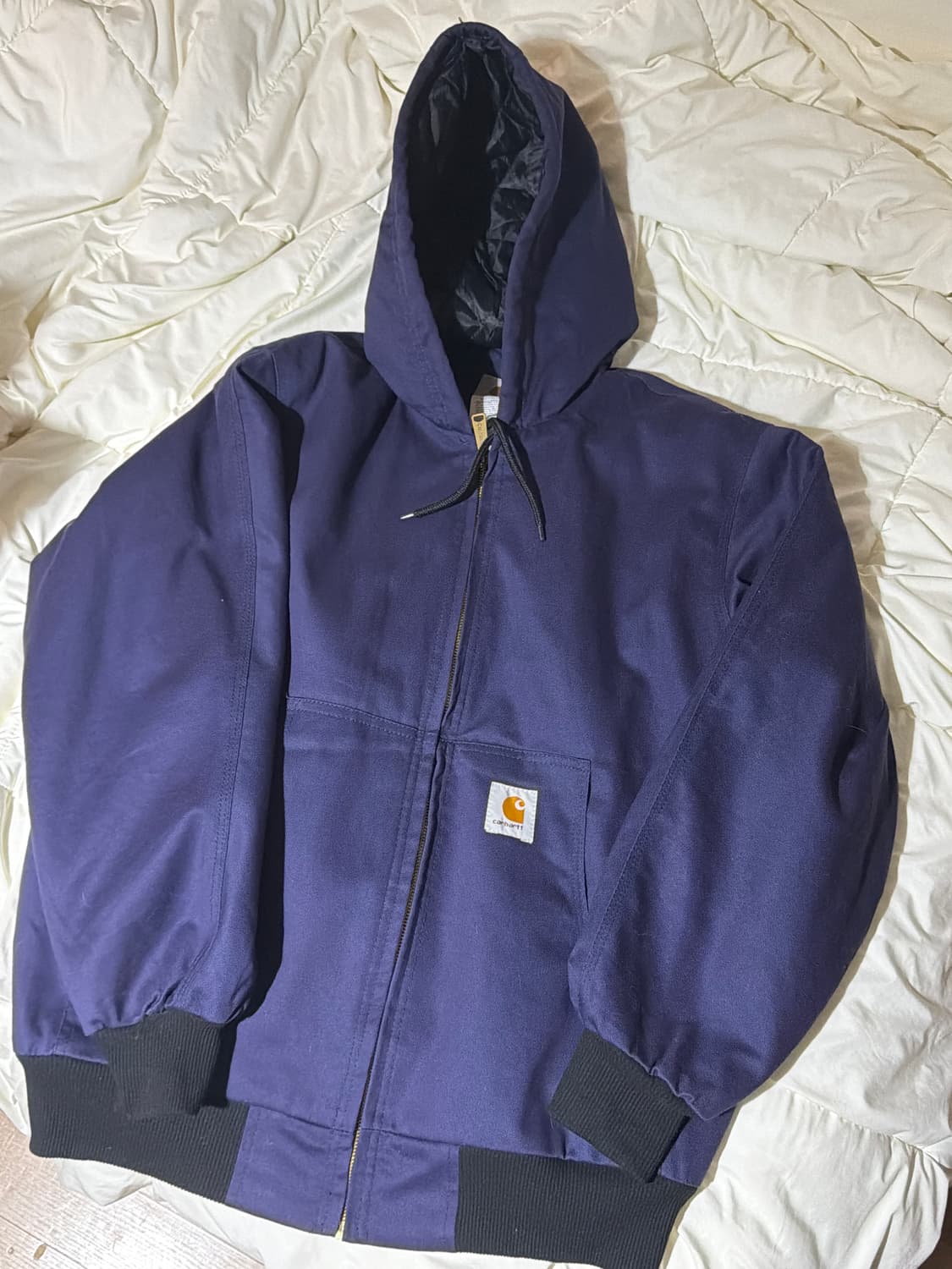 칼하트 덕 액티브 자켓 퍼플컬러 상품이미지1