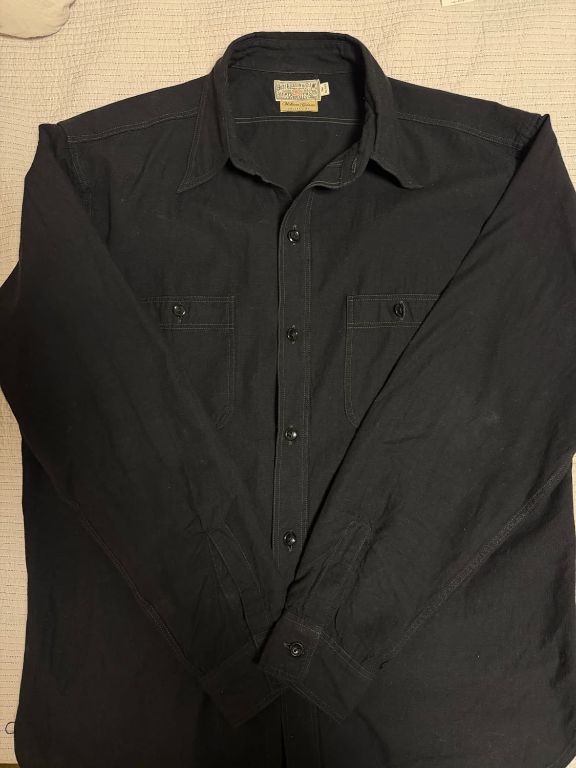 버즈릭슨 윌리엄깁슨 샴브레이 워크셔츠 상품이미지2