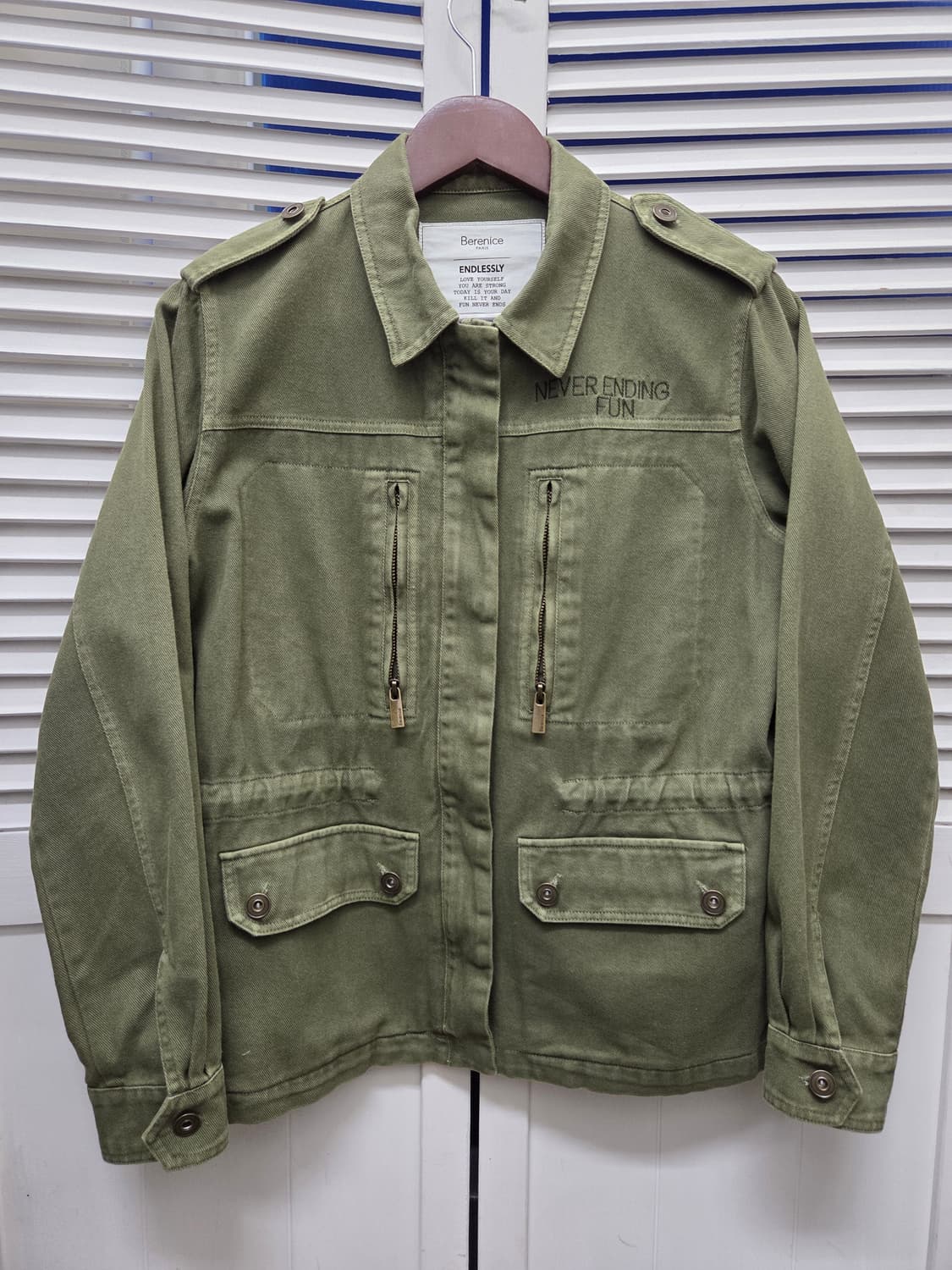 베르니스 밀리터리 야상 자켓 상품이미지1