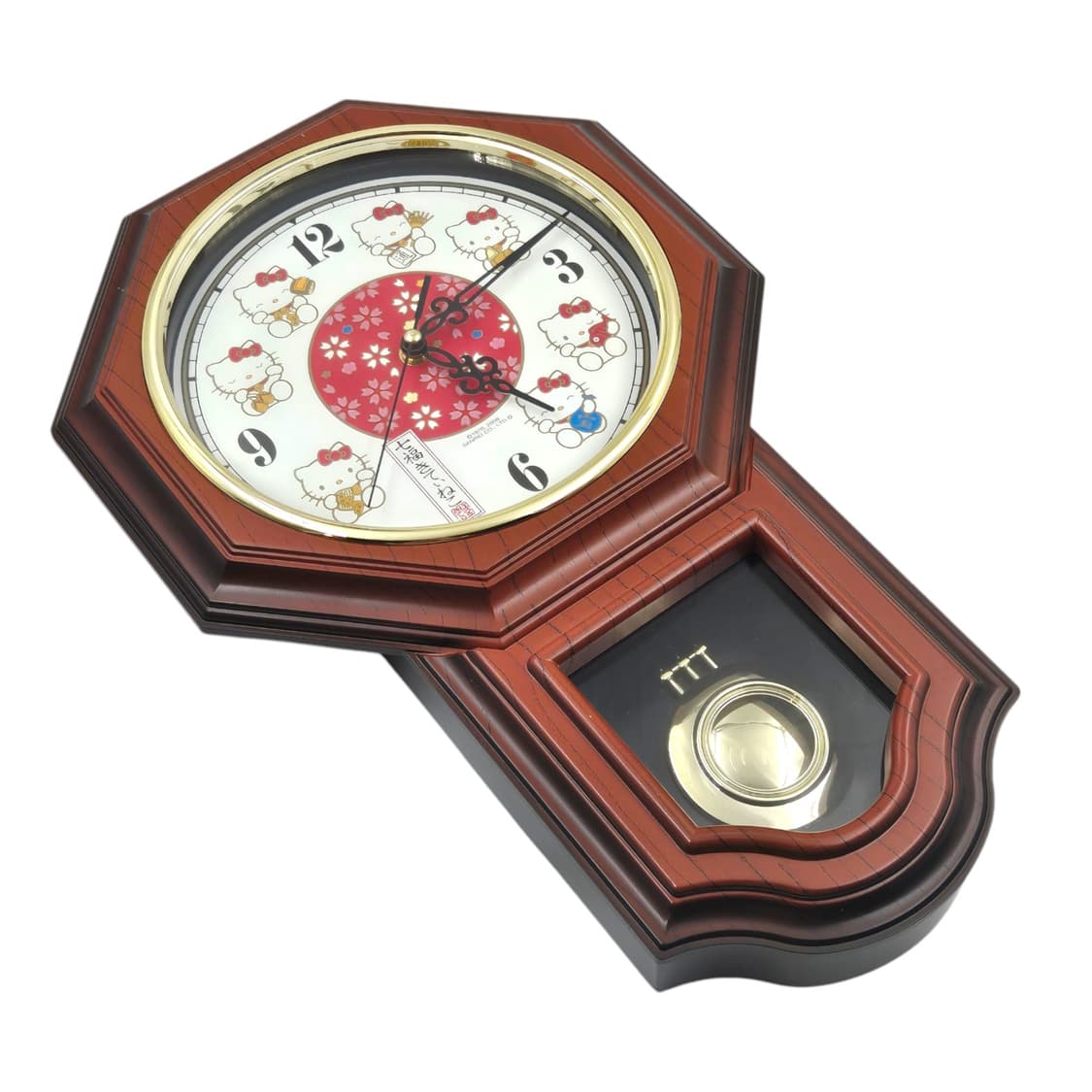 08s 레어 칠복 키티 레트로 괘종 벽시계 상품이미지3