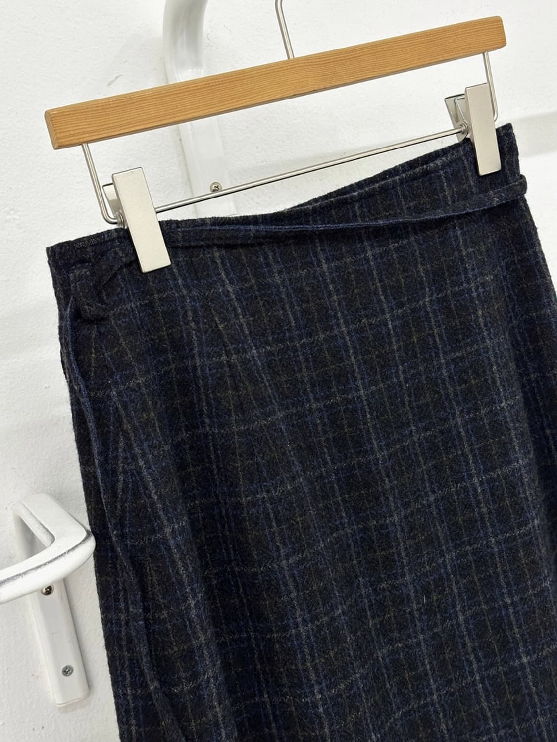 Wool tweed straight wrap skirt 상품이미지5
