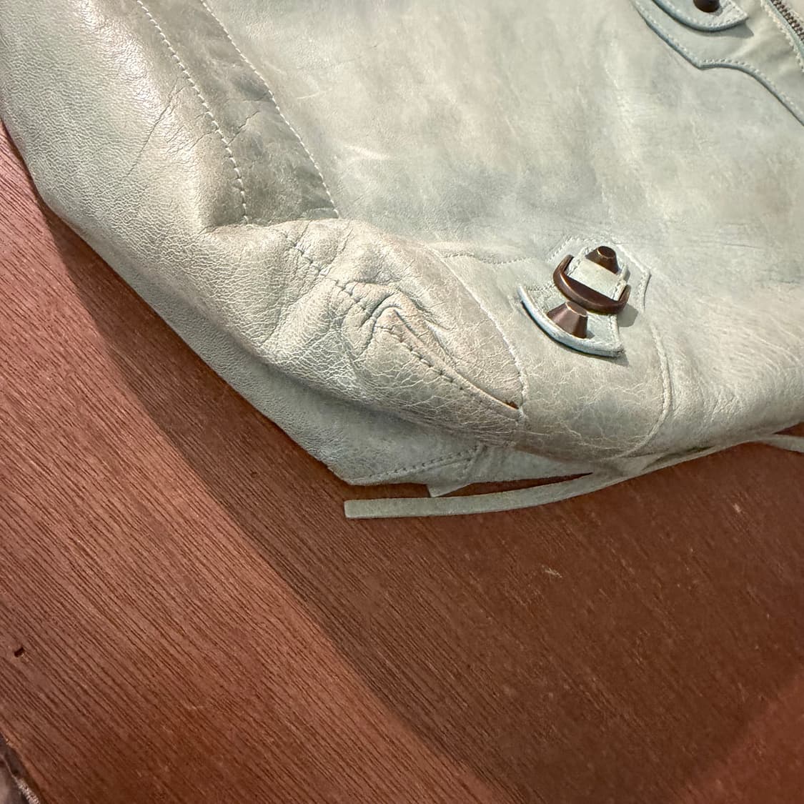 발렌시아가 모터백 티파니컬러 상품이미지4