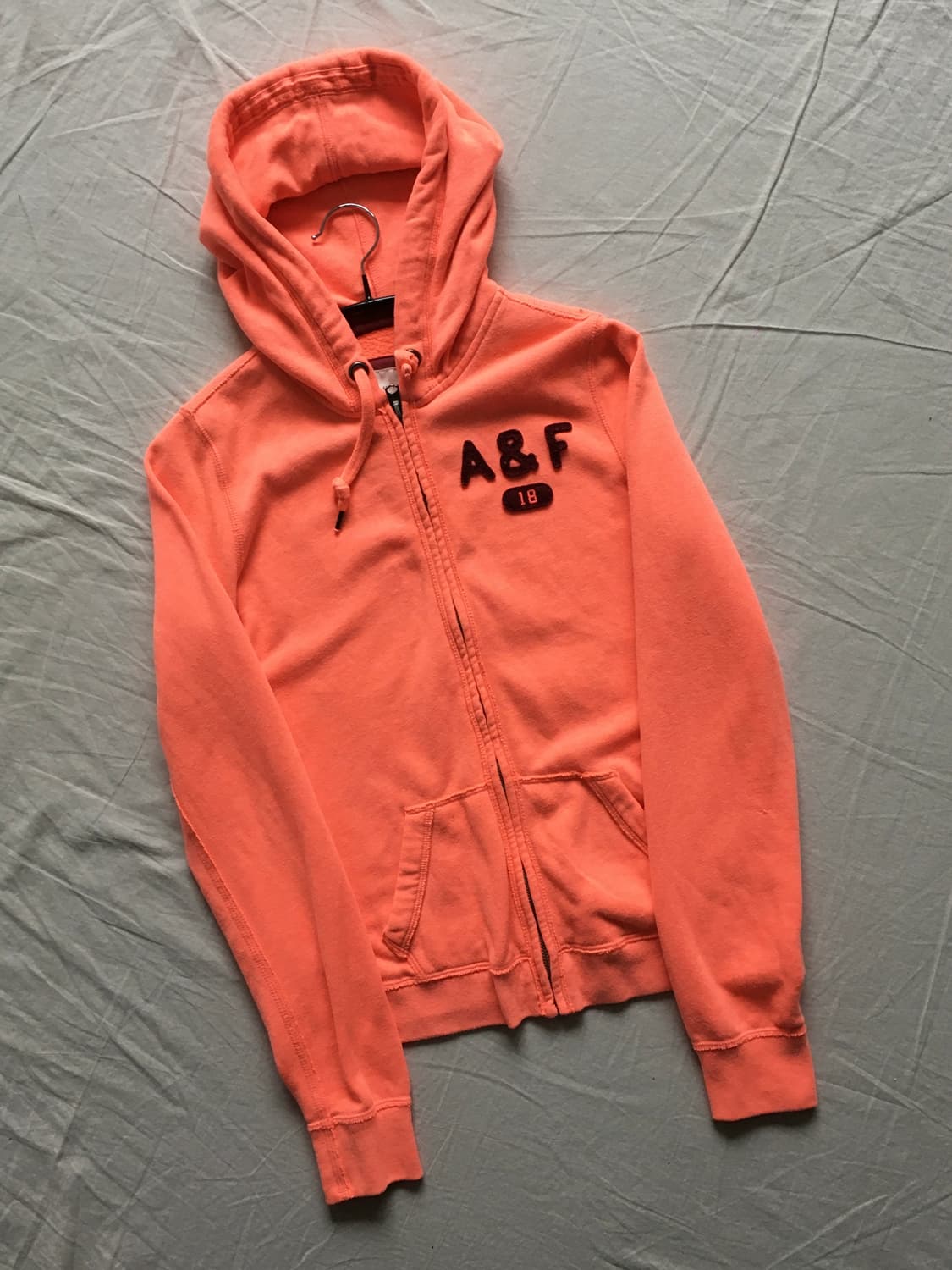 아베크롬비 로고 후드집업 상품이미지3