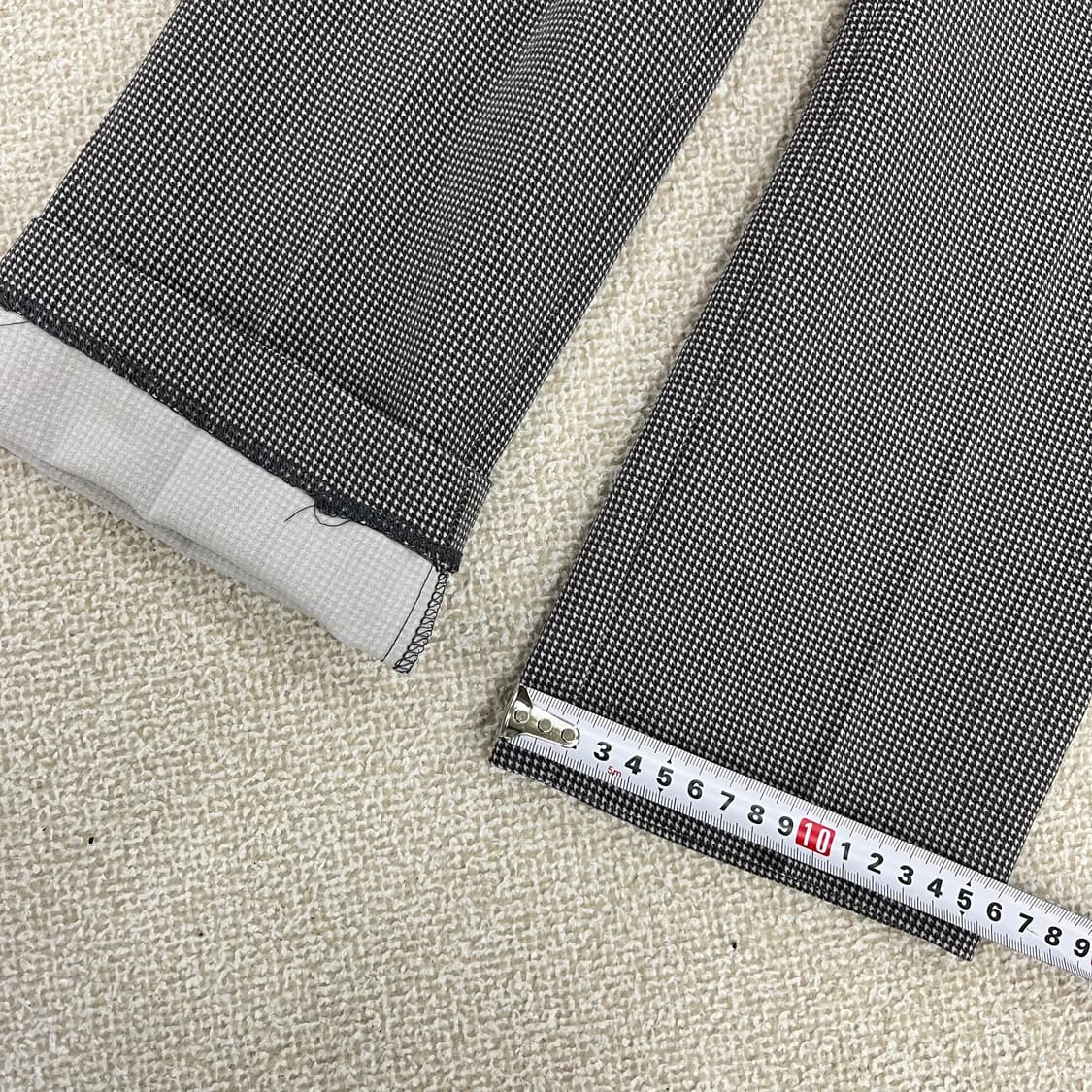 55 꼼빠니아 하운드체크 슬랙스 바지 0122M2 상품이미지7