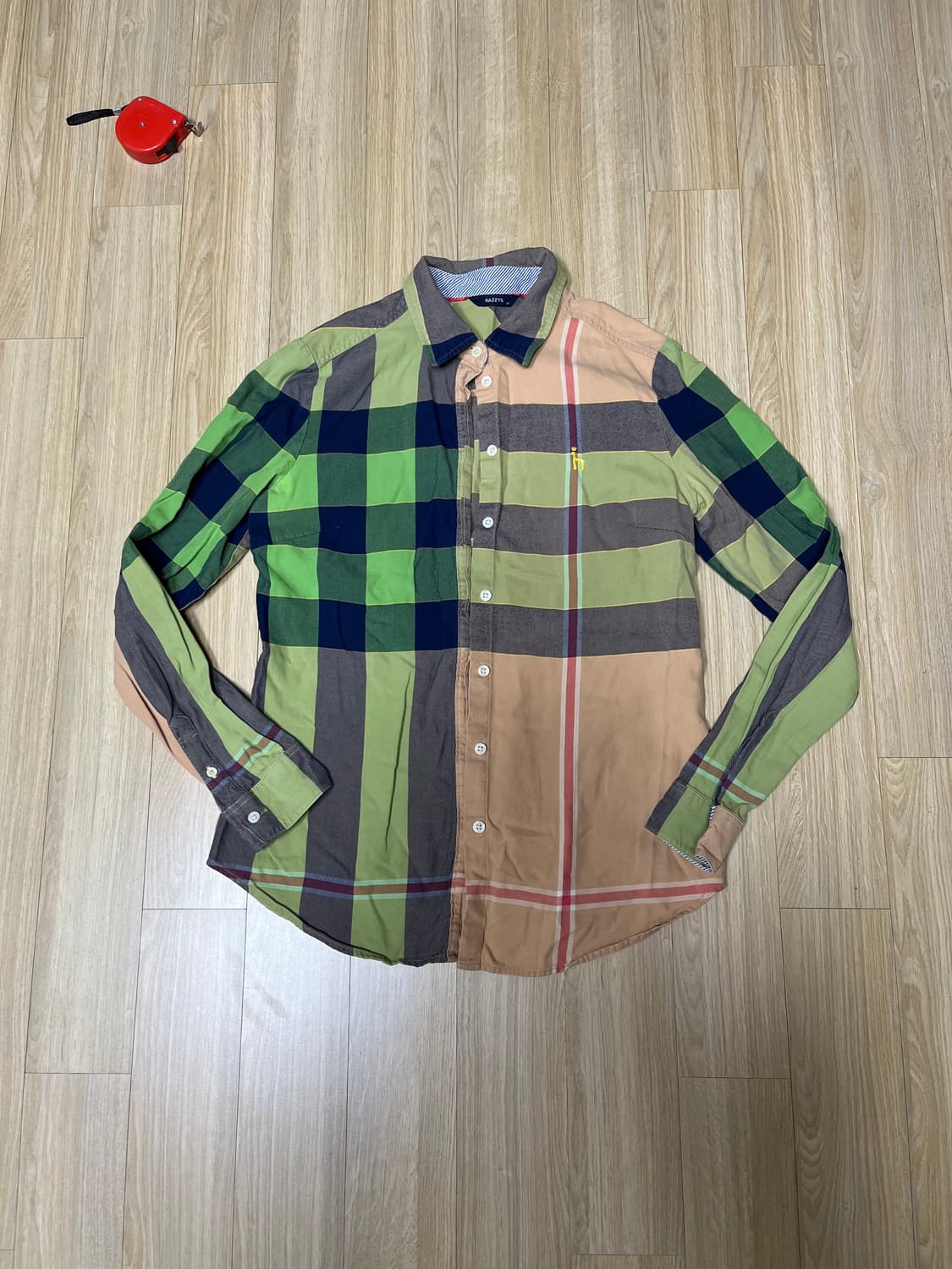 HAZZYS 헤지스 체크 셔츠 상품이미지1