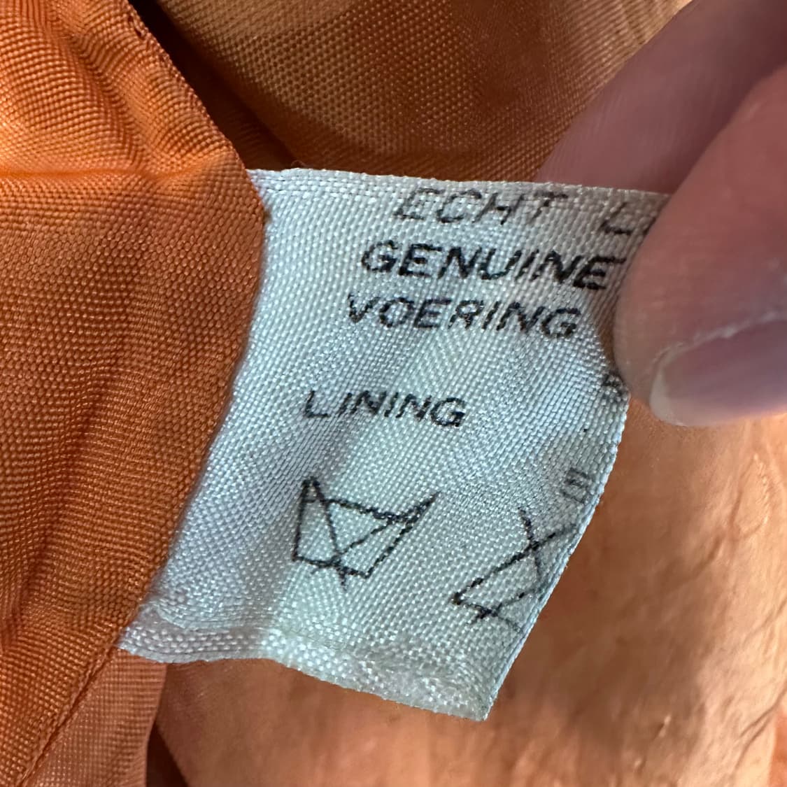 VTG 레더 패치 플라이트 자켓 상품이미지9