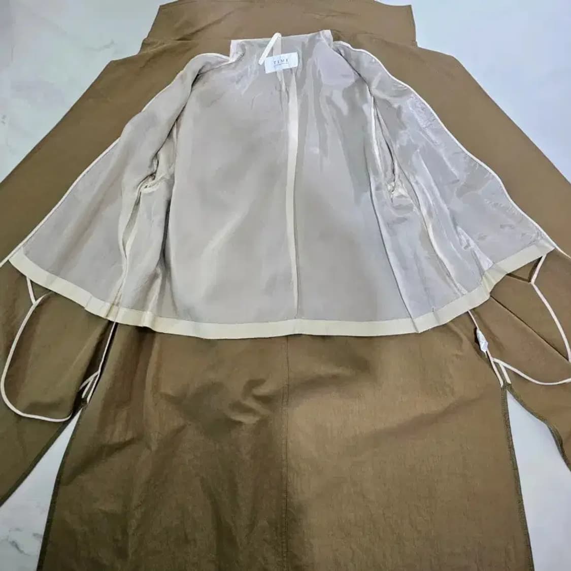 TIME 타임 트렌치코트 ~F 상품이미지5