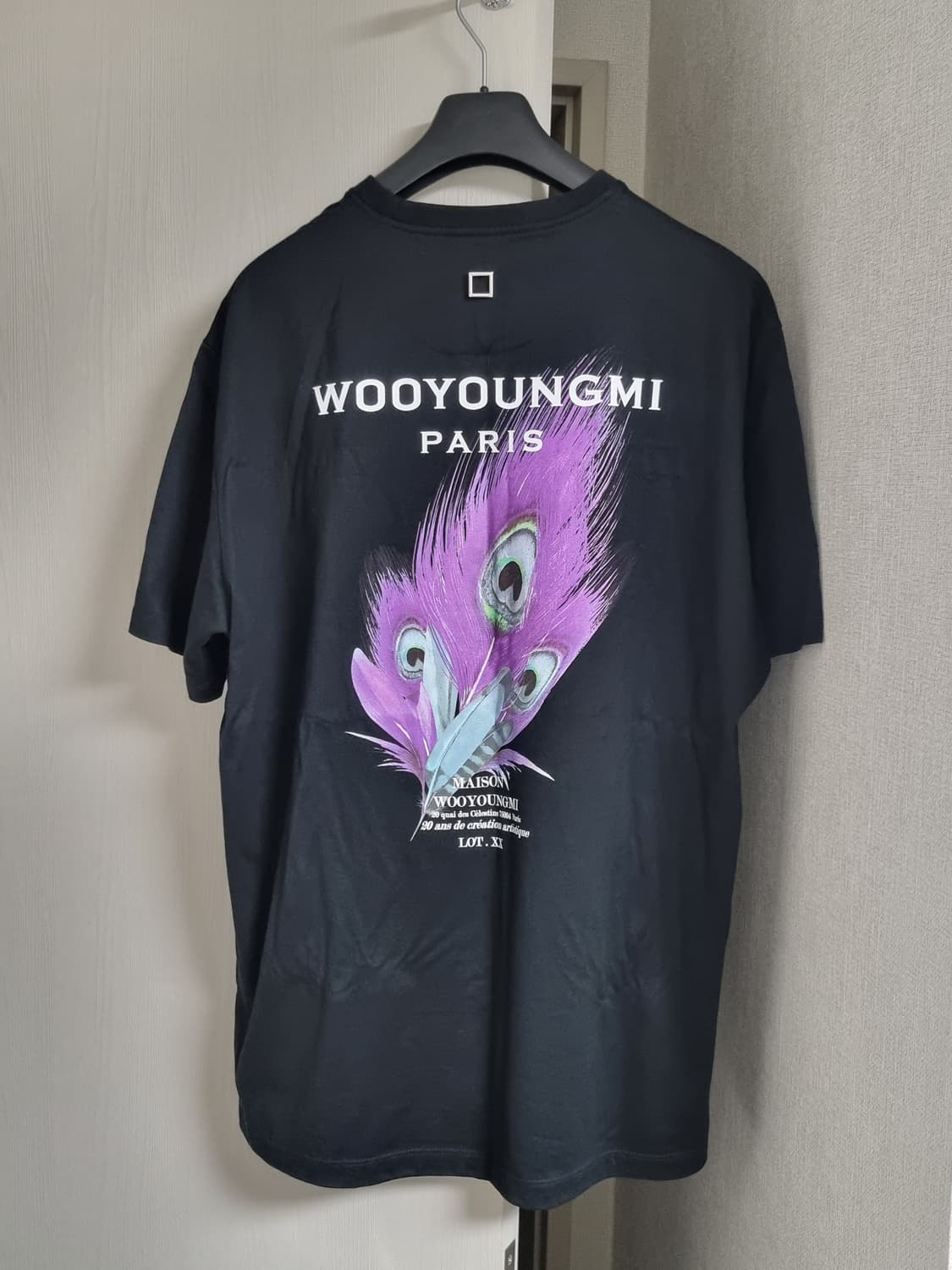 우영미 깃털 백로고 반팔 상품이미지1