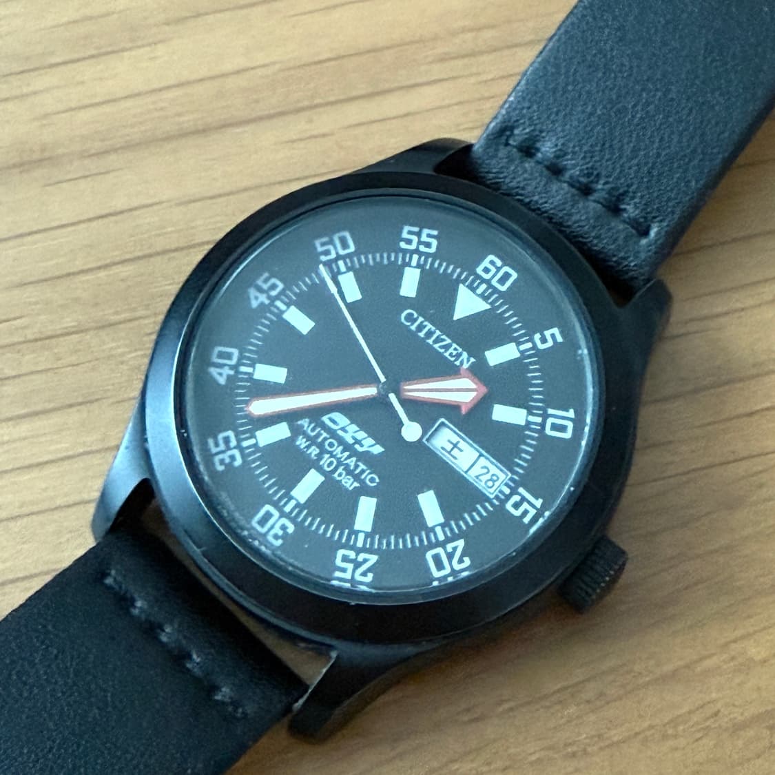 CITIZEN OXY 8200 오토매틱 데이데이트 자동 시티즌 옥시 상품이미지1