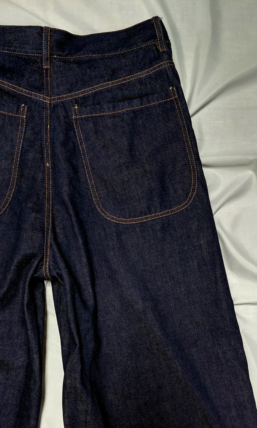 Magliano 마리아노 인디고(생지) 와이드레그 데님 M 상품이미지5