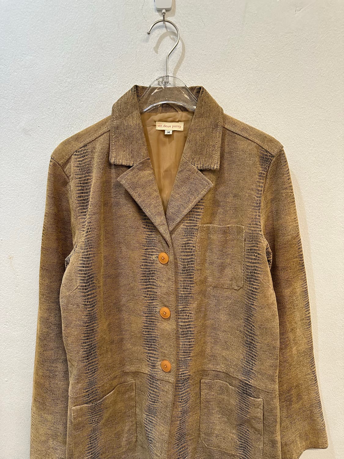 En deux passy leather blazer 상품이미지2