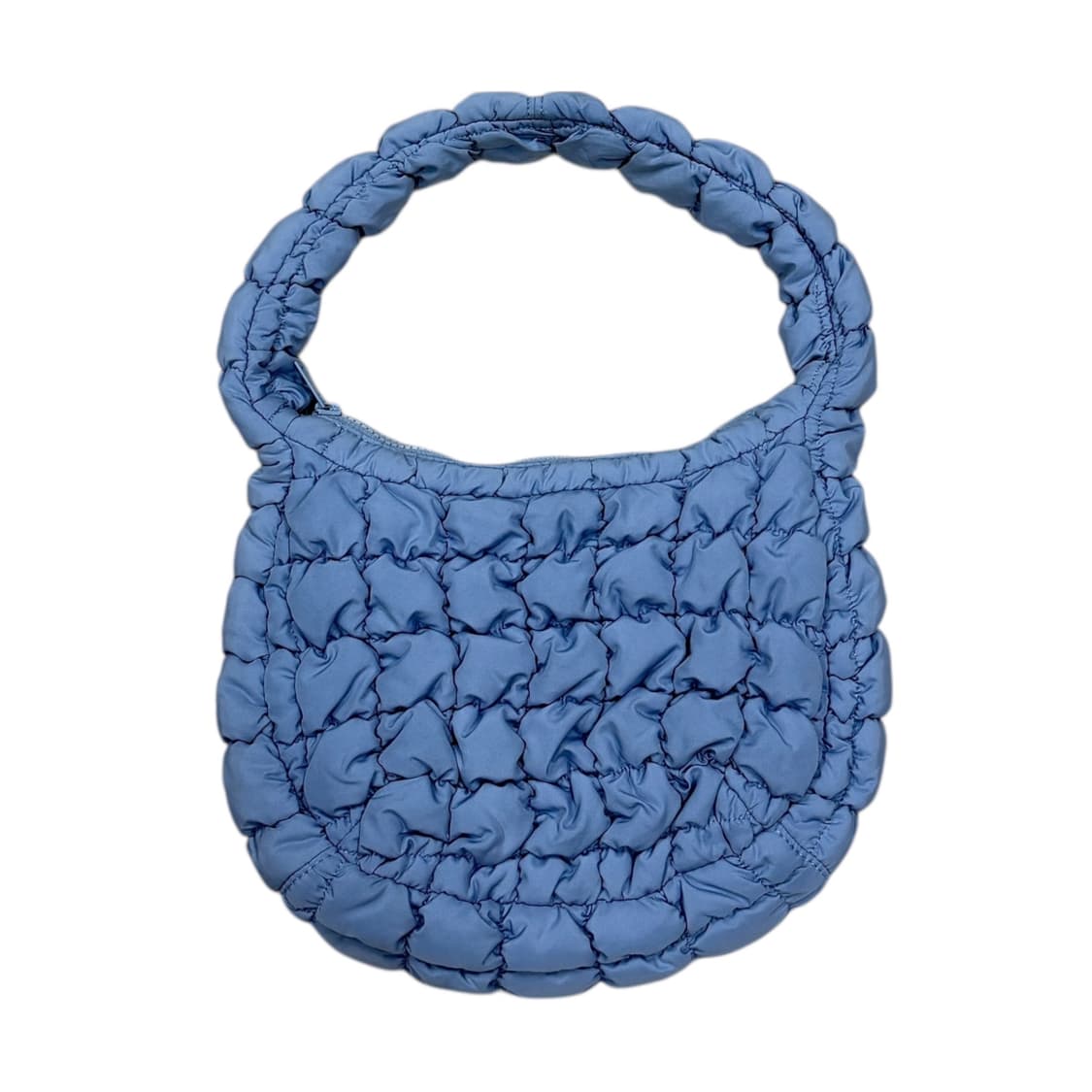 COS 코스 퀄팅 퀄티드 구름 미니백 가방 라이트블루 상품이미지3