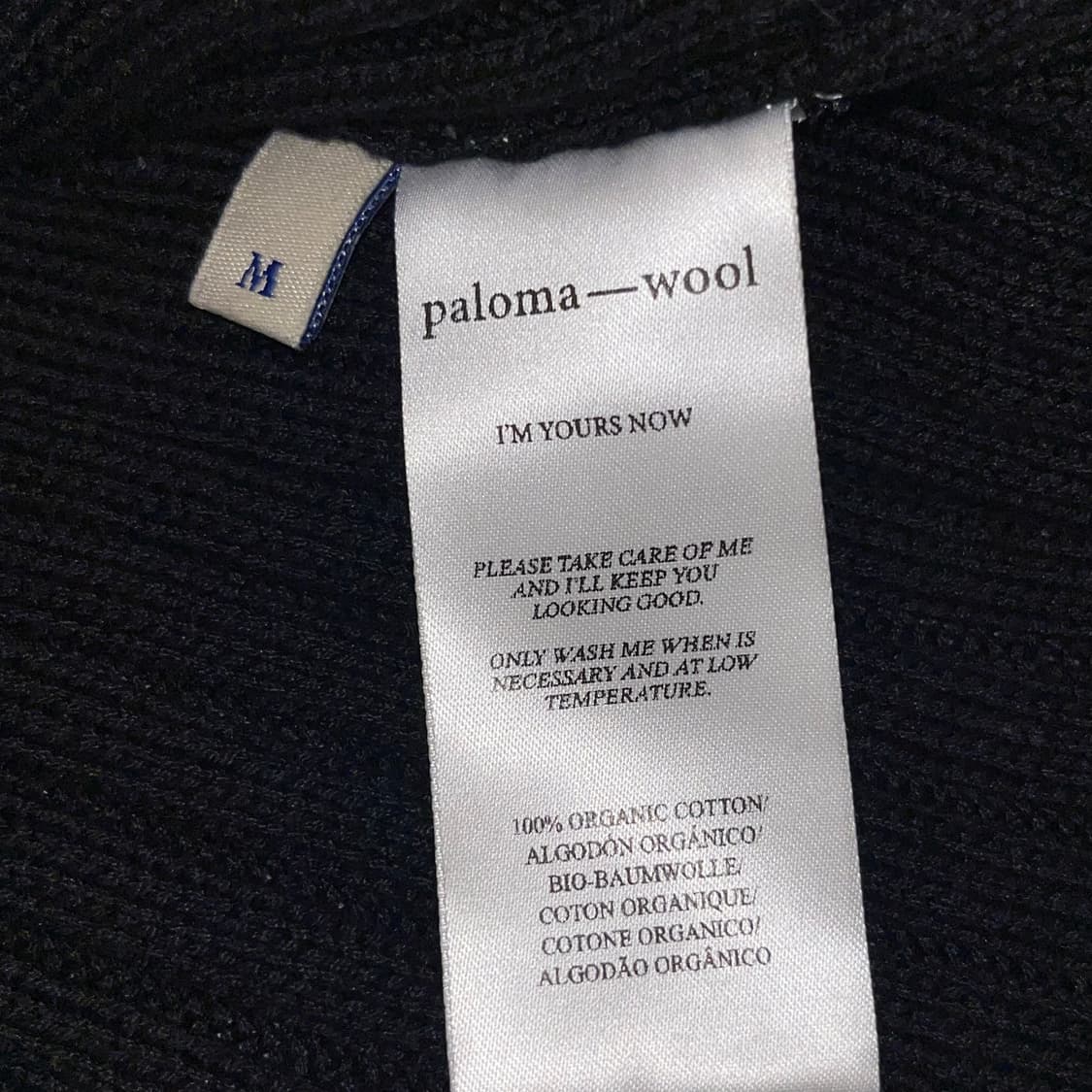 *가격조정X/판매중단예정* 팔로마울 Palomawool 니트 블랙 상품이미지10