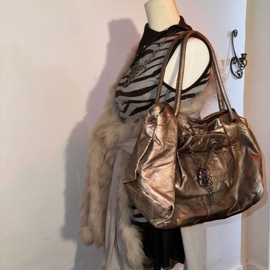 FURLA 리얼 가죽 핸드백 상품이미지3