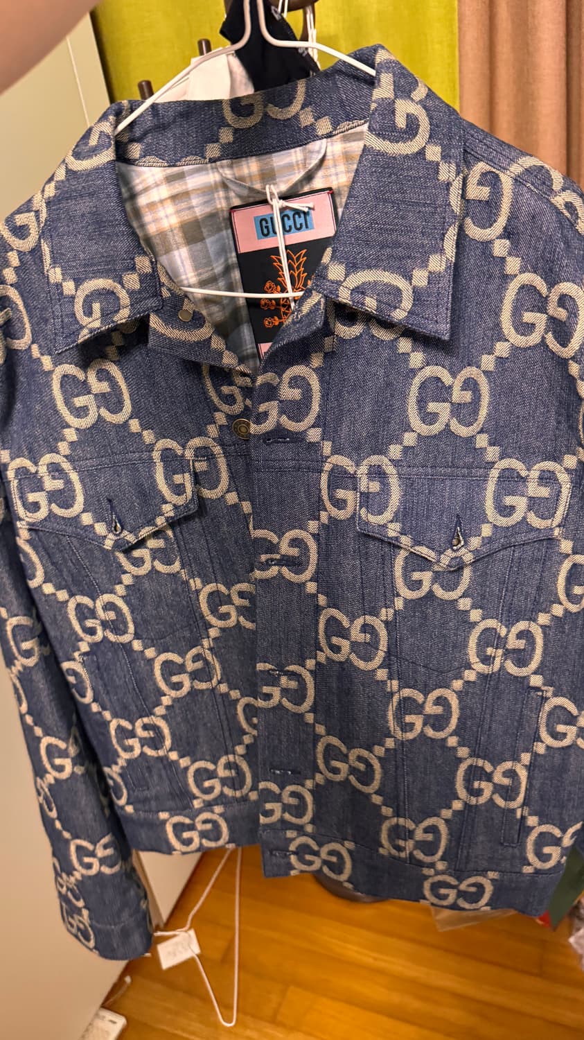 구찌 점보 gg 데님 자켓 상품이미지2
