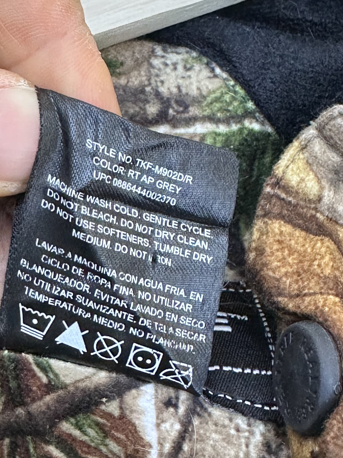 리얼트리 카모 헌팅 자켓 상품이미지7