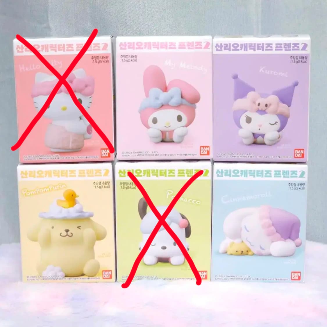 산리오 캐릭터즈 프렌즈2 피규어 상품이미지1