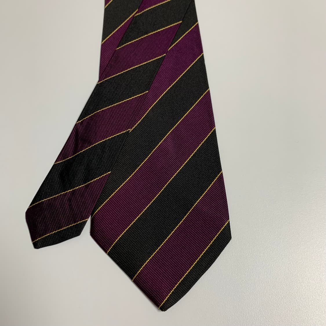 타카시마야 x 미켈슨 런던 콜라보 실크넥타이 영국제 A등급 상품이미지4