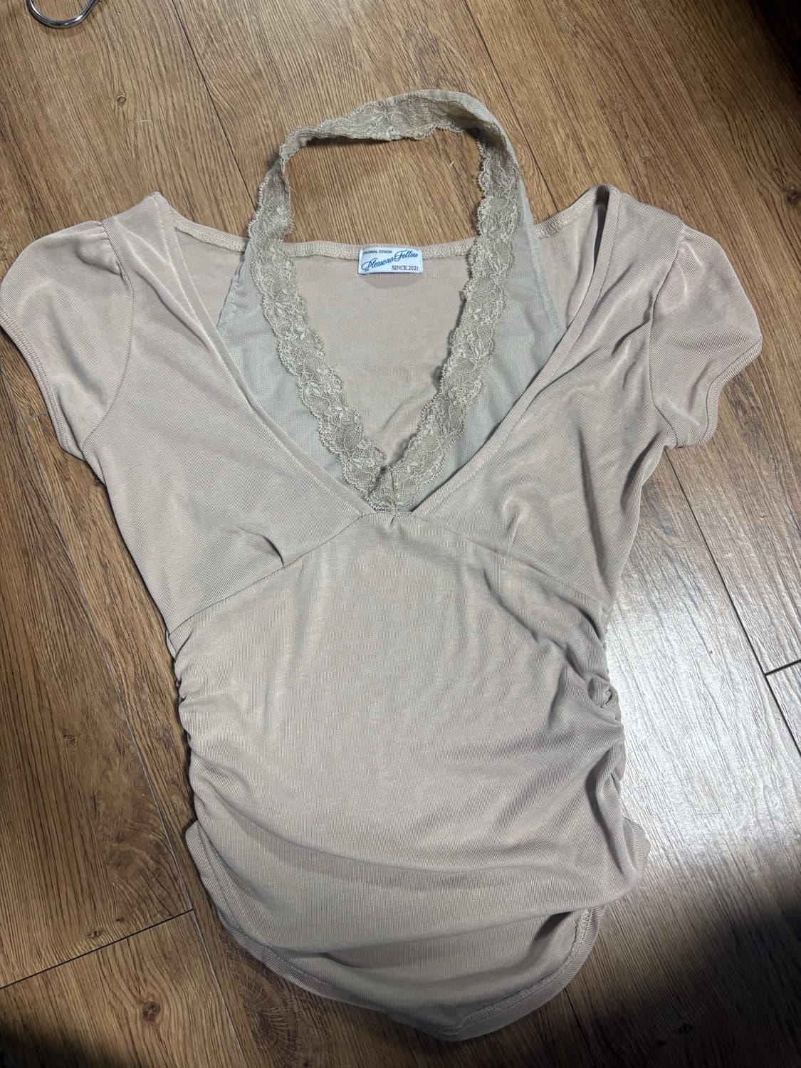 플노팔 아멜리아 레이스 홀터 Amelia Lace 플리즈노팔로우 상품이미지5