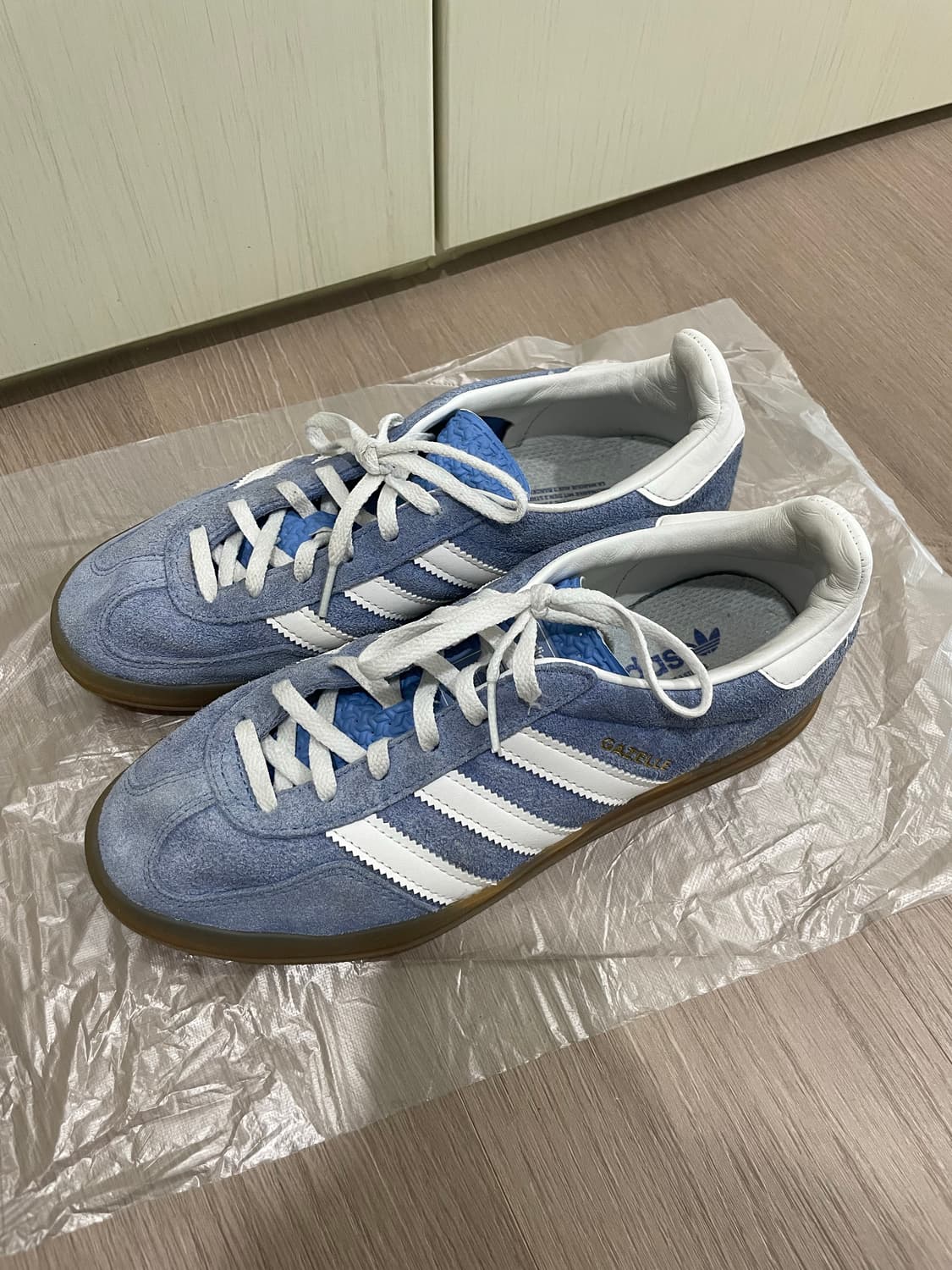 아디다스 가젤 인도어 블루 클라우드 화이트 250 상품이미지2