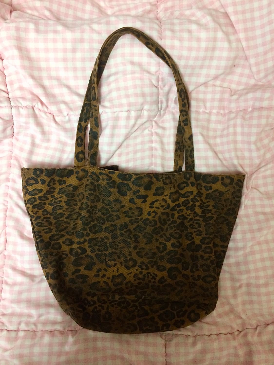 베이비메탈클럽 쥬얼 레오파드 리본 백 베메클 상품이미지4