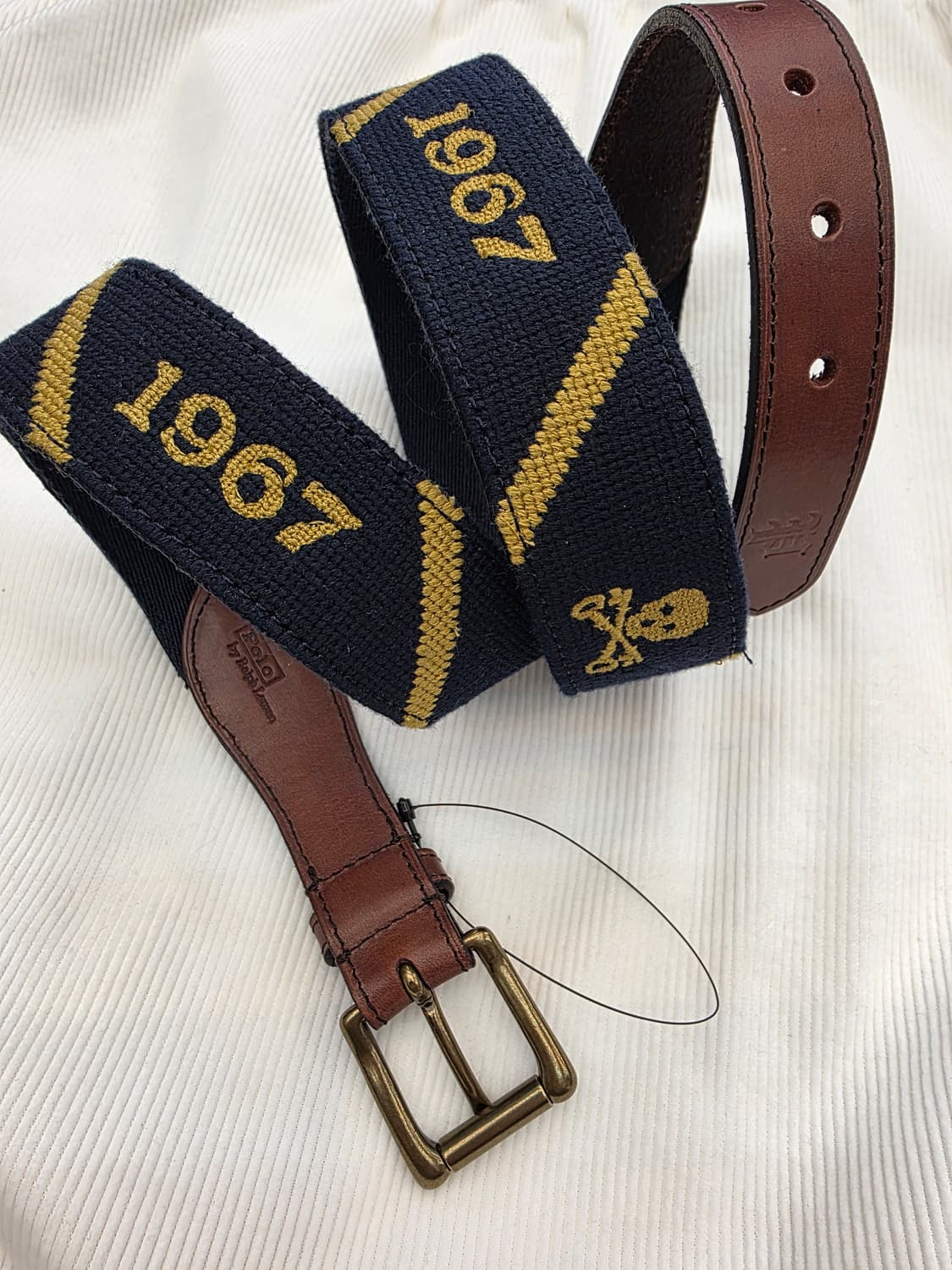 폴로 랄프로렌 레더 벨트 상품이미지2