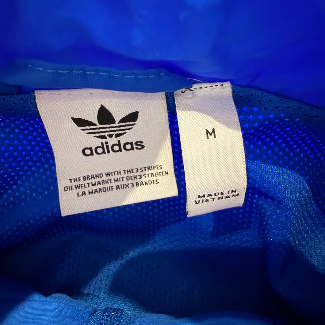 아디다스 나일론 블루 락업 져지 상품이미지3