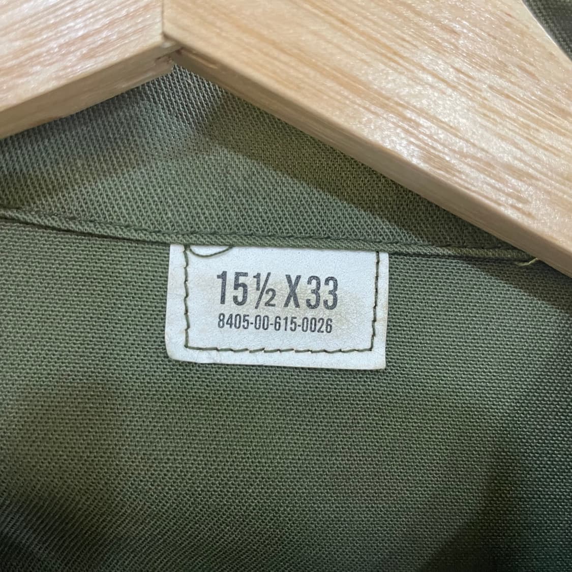 빈티지 밀리터리 패치 워크 셔츠 자켓 상품이미지5