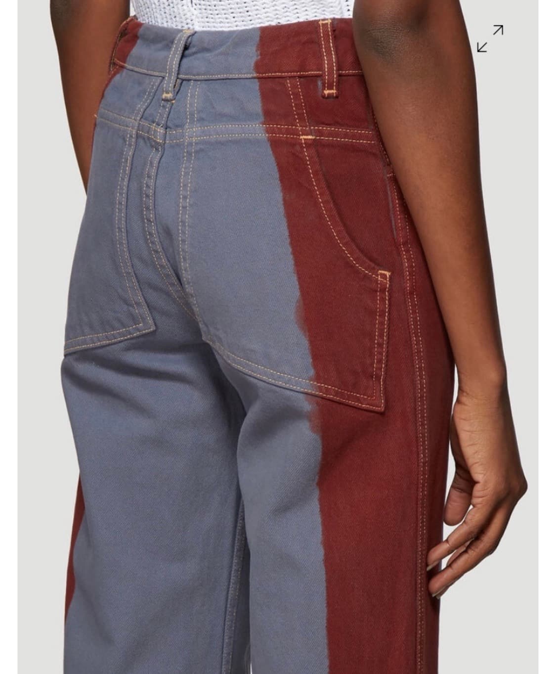 Eckhaus Latta 에크하우스라타 사이드 라인 진 상품이미지1