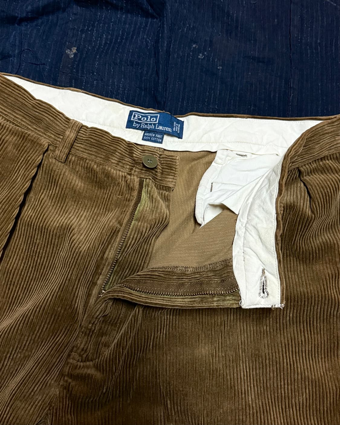 90‘s 폴로 랄프로렌 코듀로이 팬츠 36 [브라운] 상품이미지2
