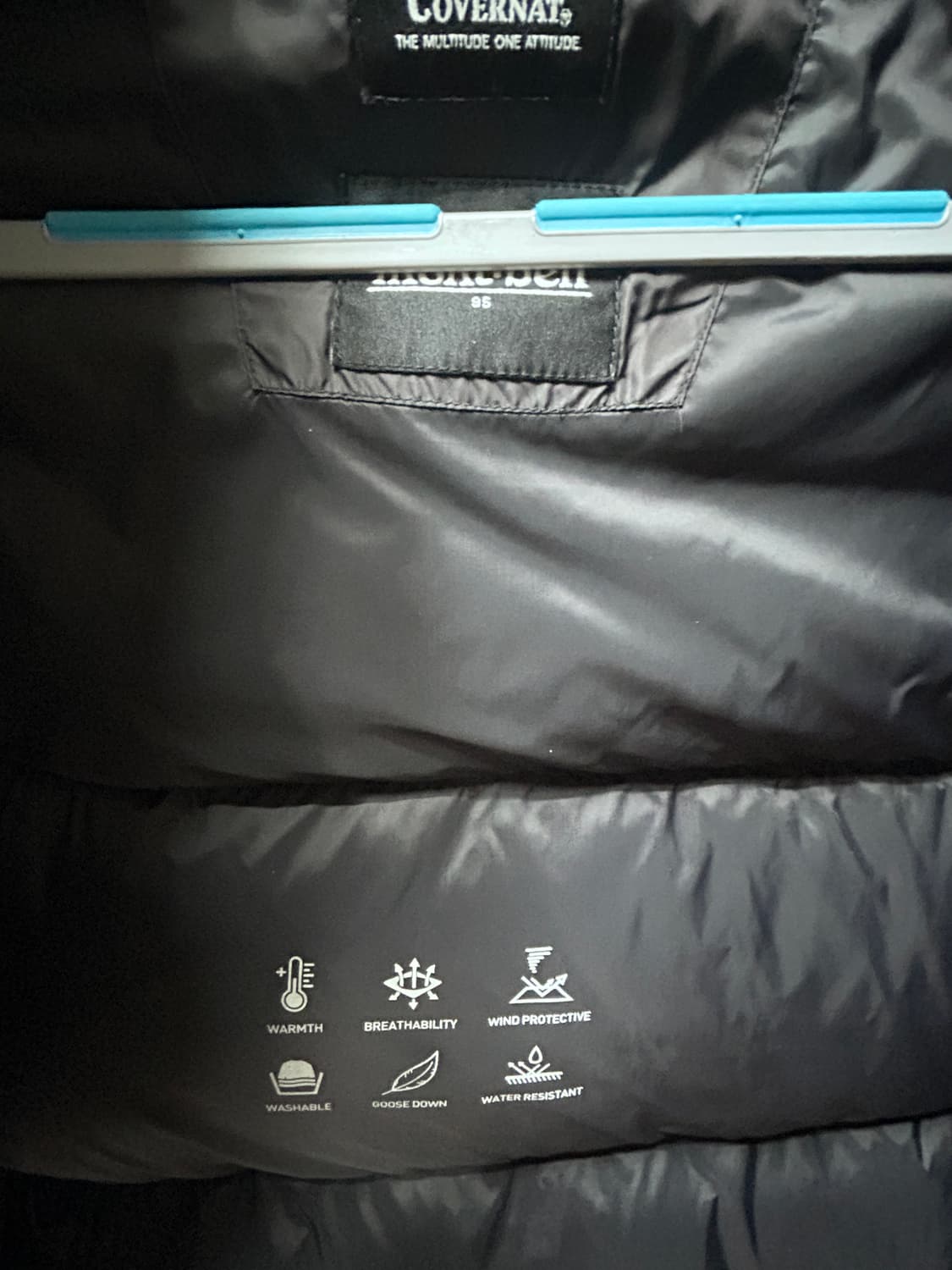 몽벨x커버낫 헝가리 구스다운 패딩M 상품이미지3