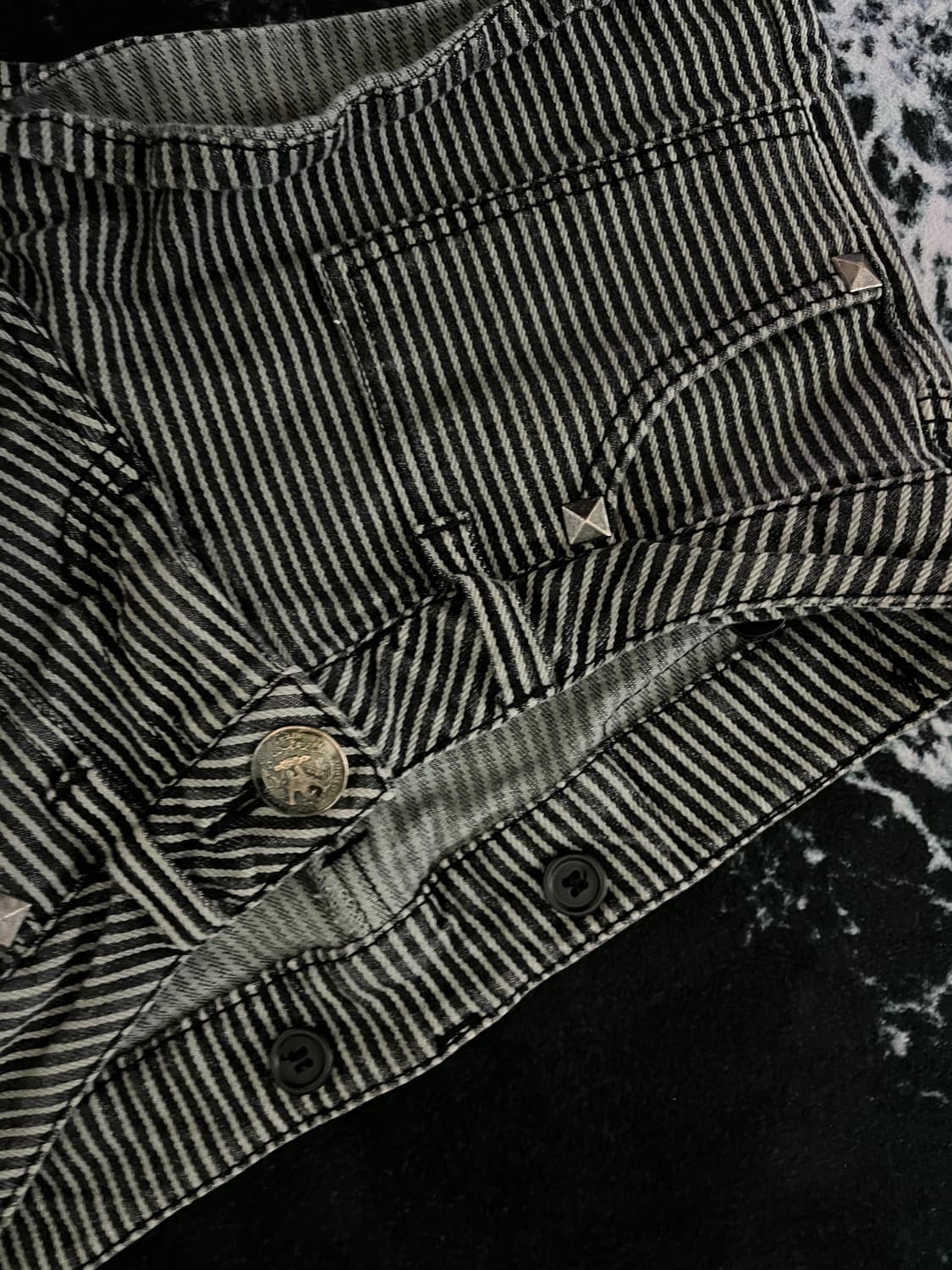 긱시크 스트라이프 반바지 상품이미지2