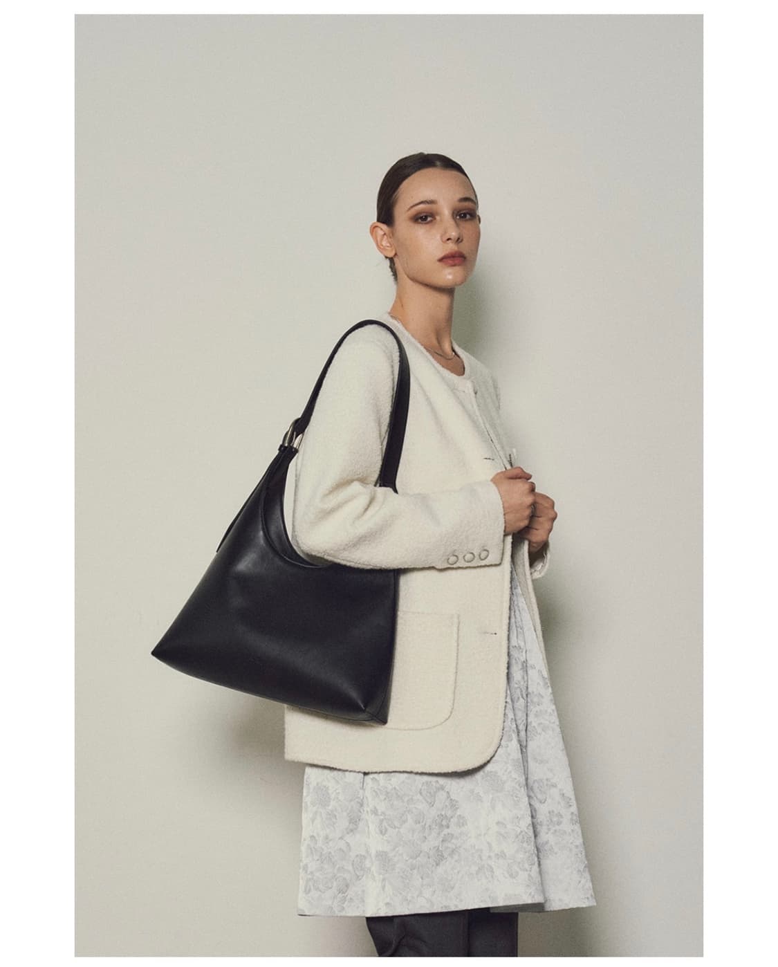 씨타 숄더백 블랙 상품이미지2