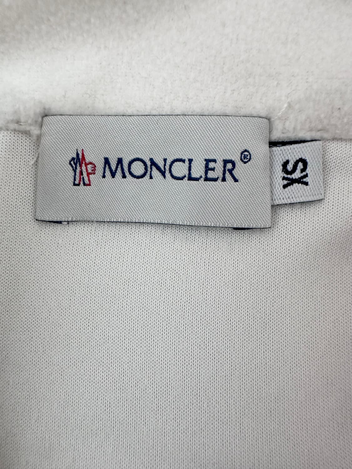 몽클레어 화이트 투웨이 플리스 자켓 상품이미지6