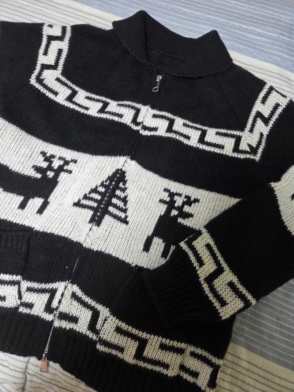 빈티지 노르딕 가디건 상품이미지1