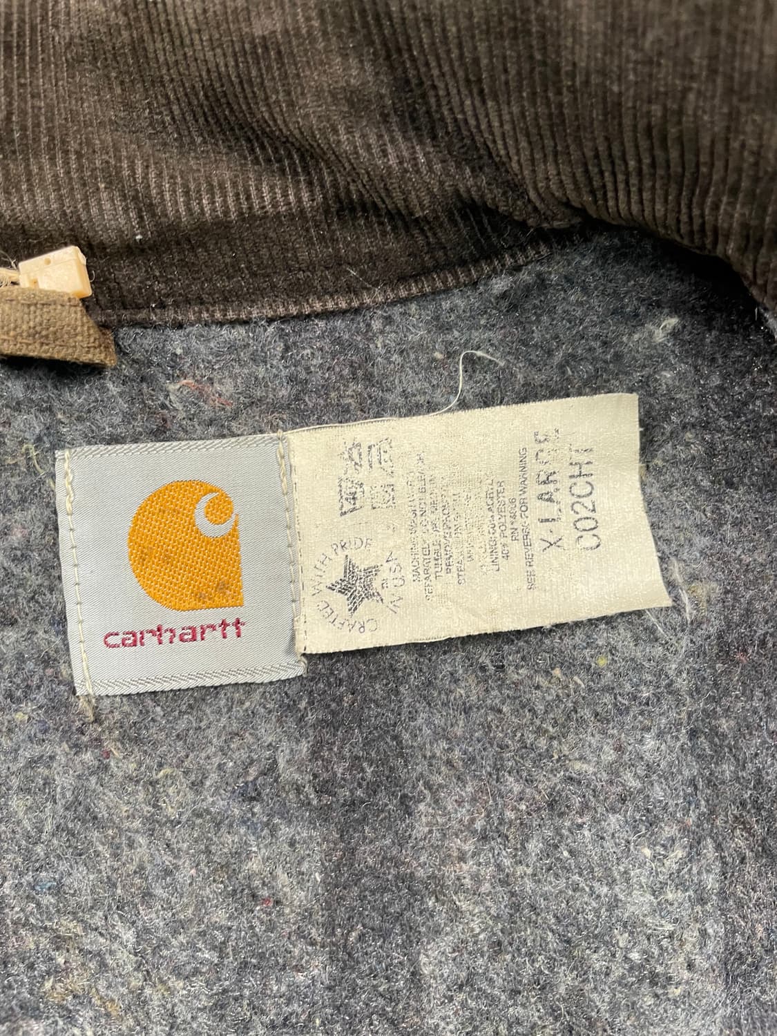 칼하트 c02cht 블랭킷 초어 자켓 상품이미지6