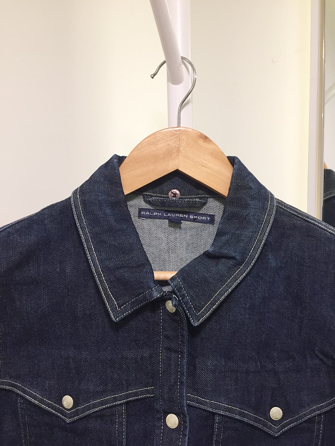 여성 폴로 크롭 데님자켓 95 상품이미지5