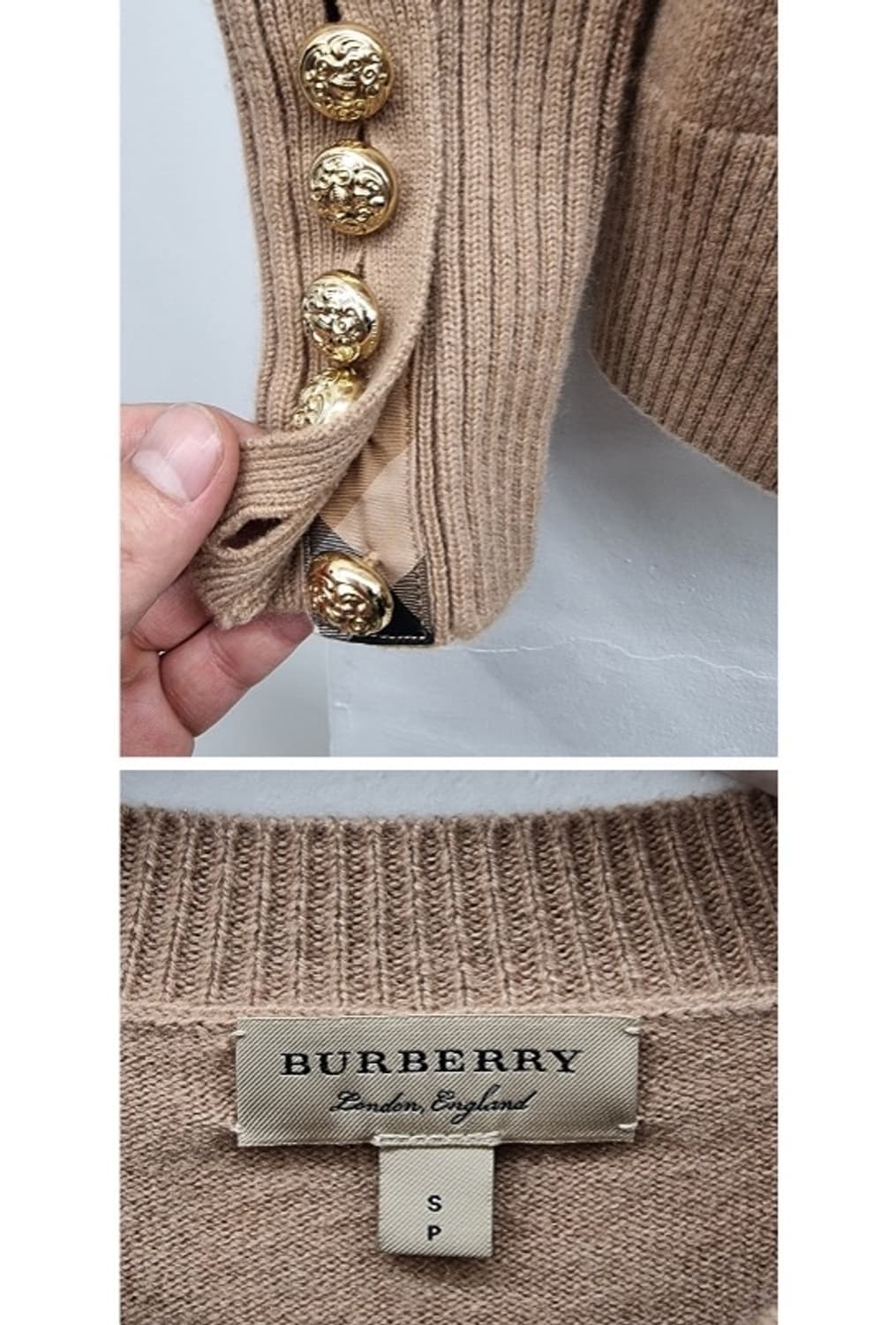 BURBERRY 캐시미어100 버버리 상품이미지7