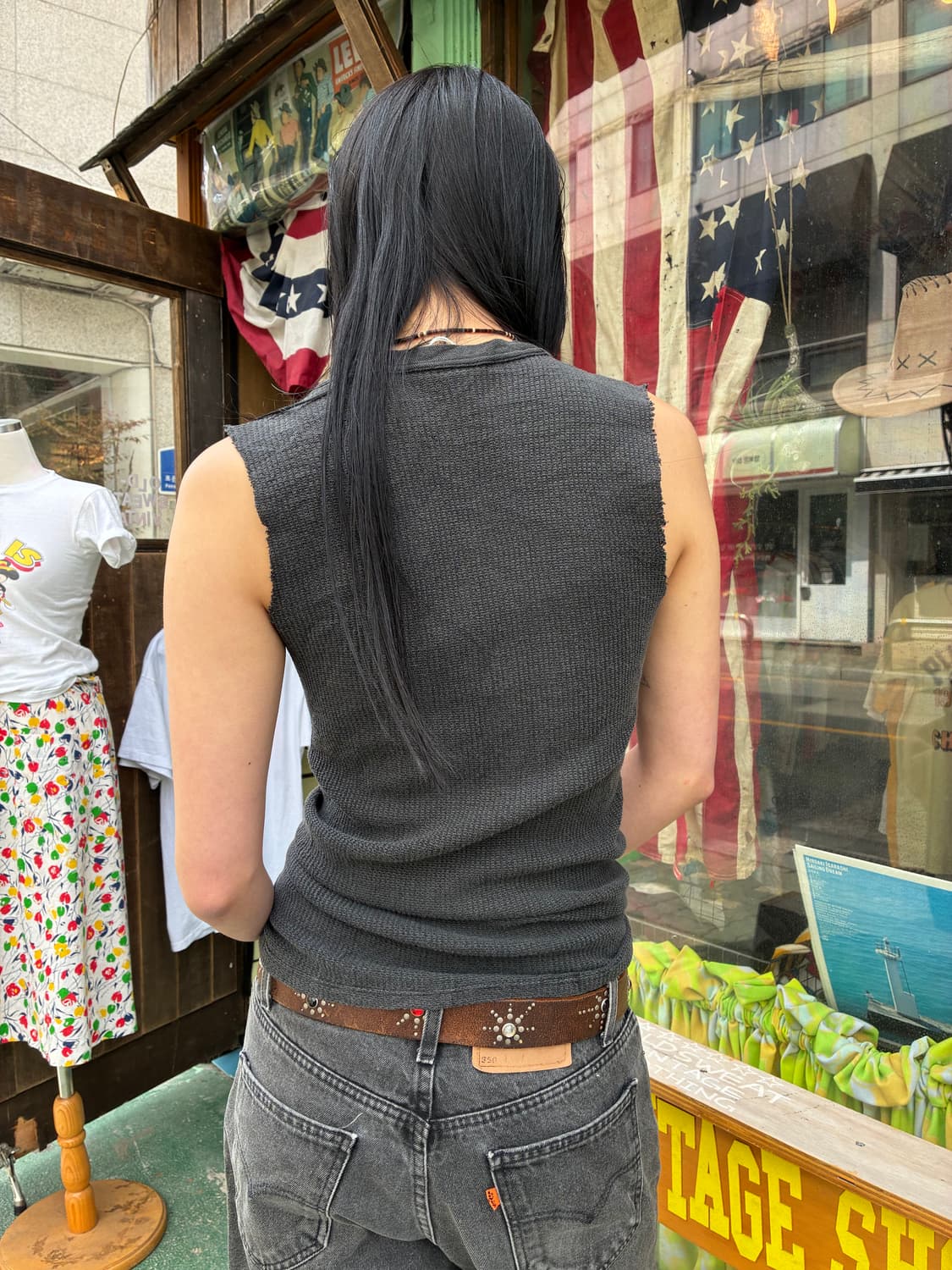 90s Harley-Davidson Graphic Waffle Tee 상품이미지2