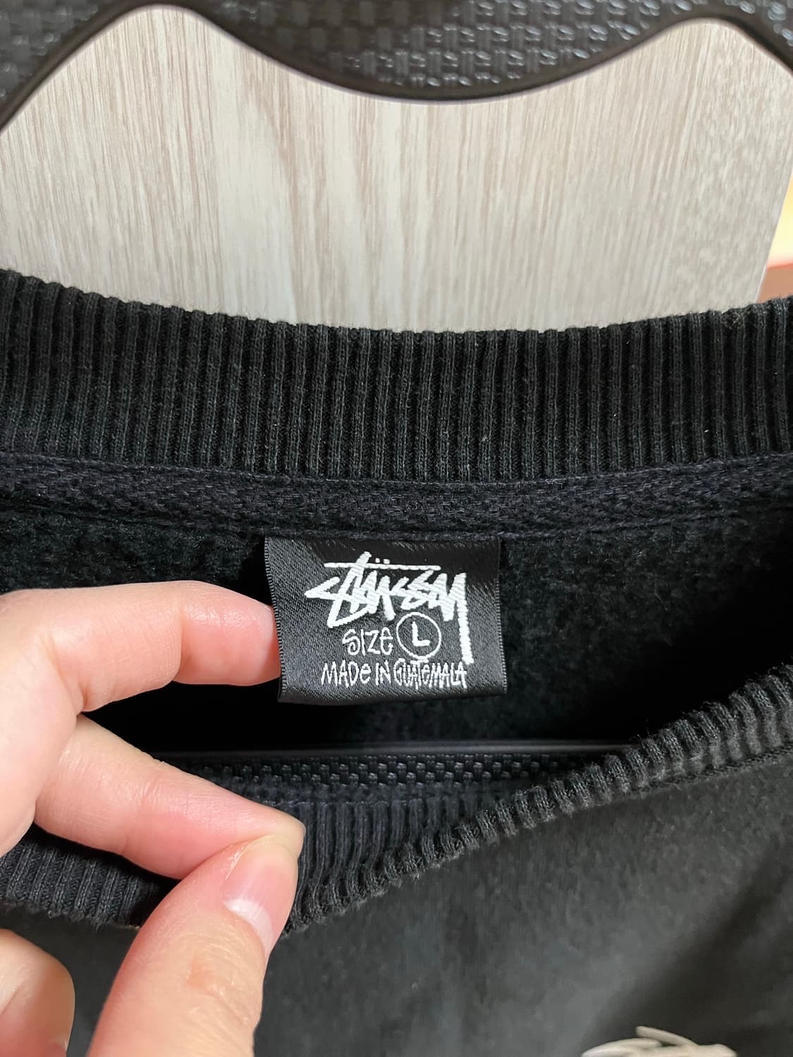 스투시 스탁 파리 맨투맨 L 상품이미지3