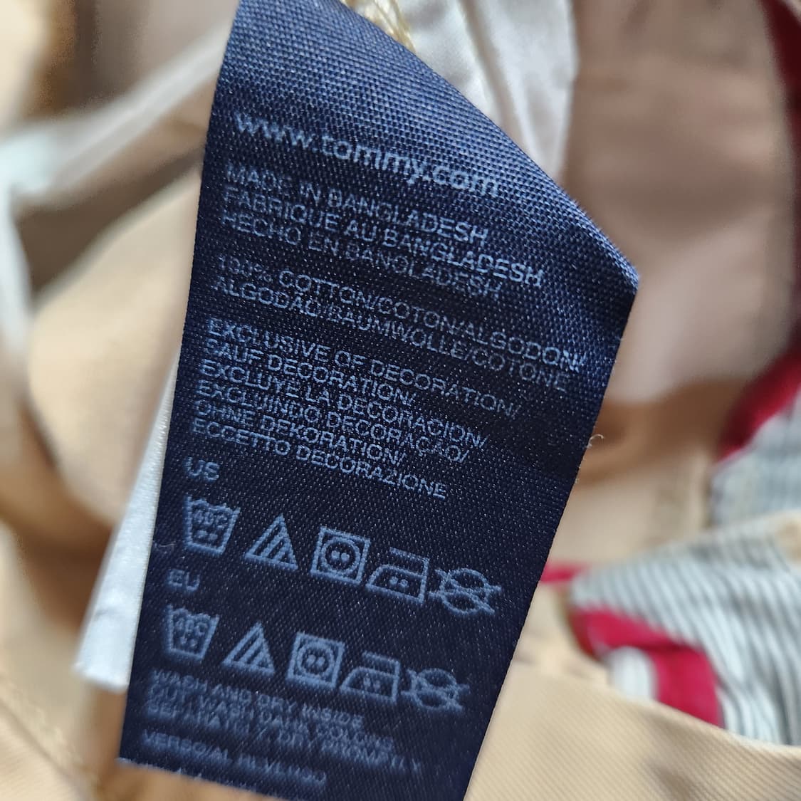 H433 [32] 타미힐피거 남성 면바지 상품이미지5