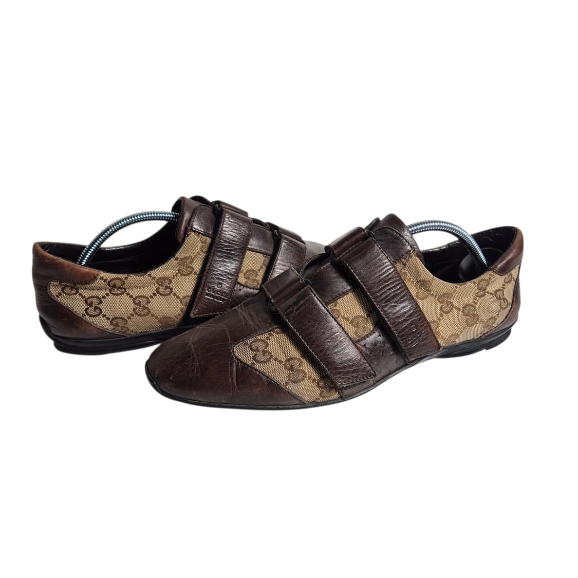 250) GUCCI 구찌 아카이브 벨크로 스트랩 로우 스니커즈 상품이미지1