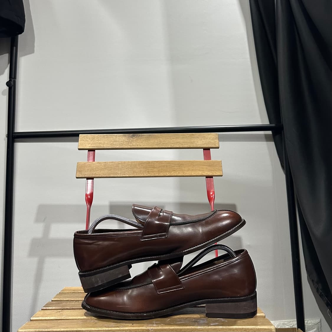 270) 로맨틱무브 로퍼 남성 남자 페니로퍼 브라운 레더 상품이미지7