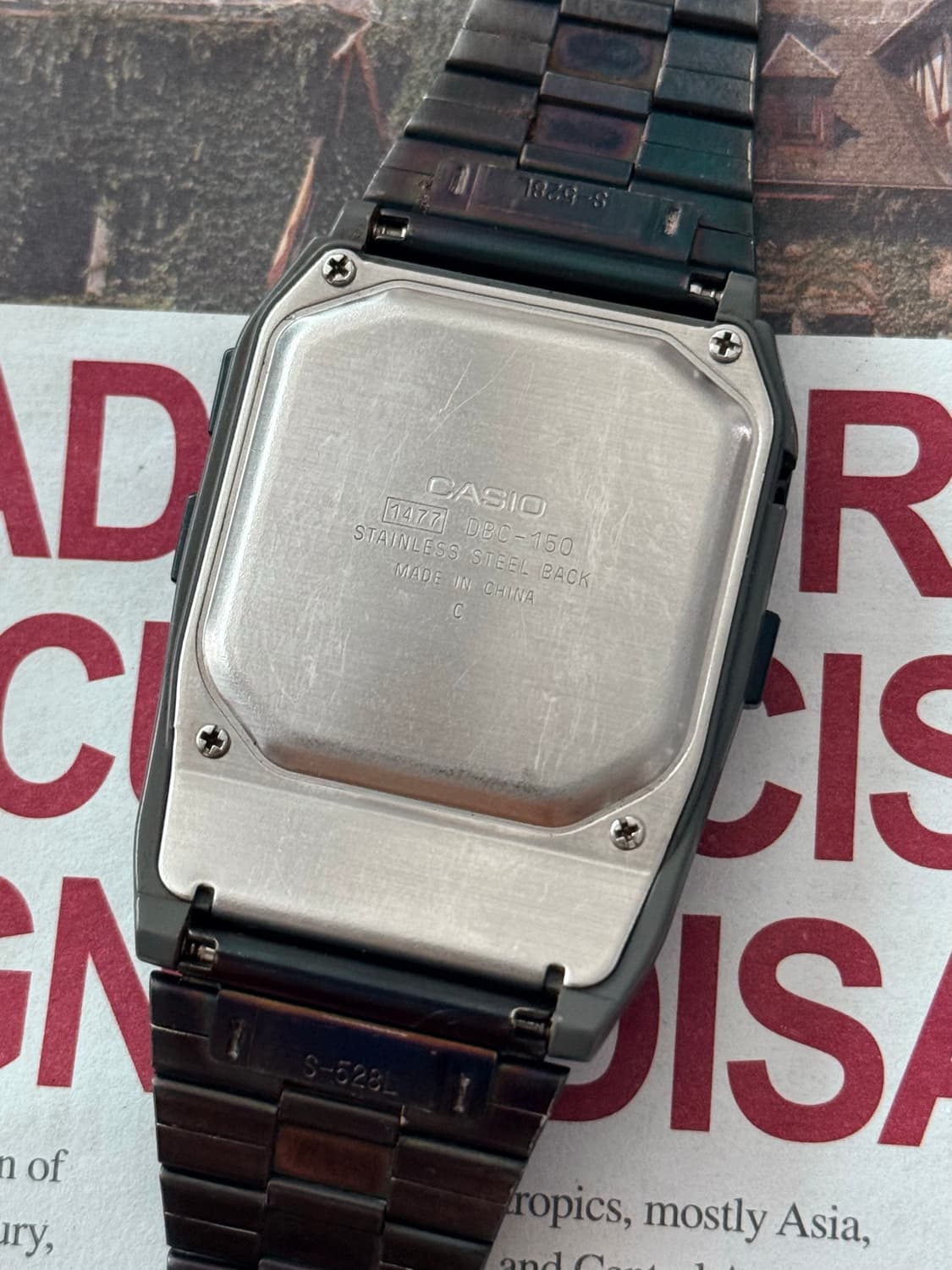 Casio 카시오 데이터 뱅크 DBC-150 1990 상품이미지6