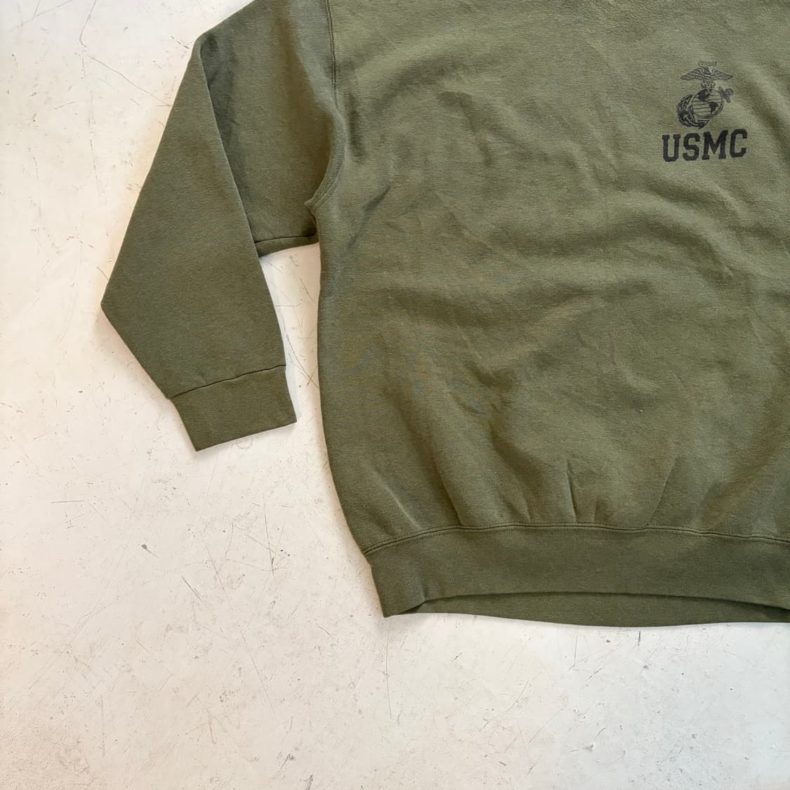 90s USMC USA OG 빈티지 스웻셔츠 XL 상품이미지3