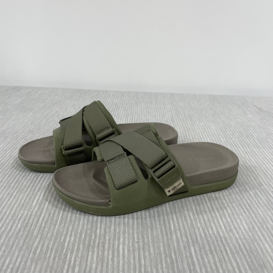 662) 스노우피크 카키 슬라이드 슬리퍼 240mm 상품이미지3