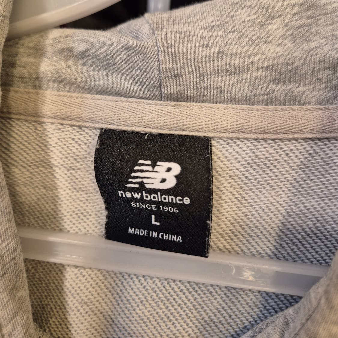 L~XL 뉴발란스 그레이 후드집업  상품이미지3