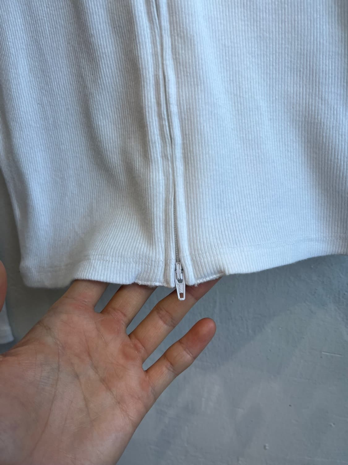 아베크롬비 슬림핏 립 집업 우먼즈 상품이미지3