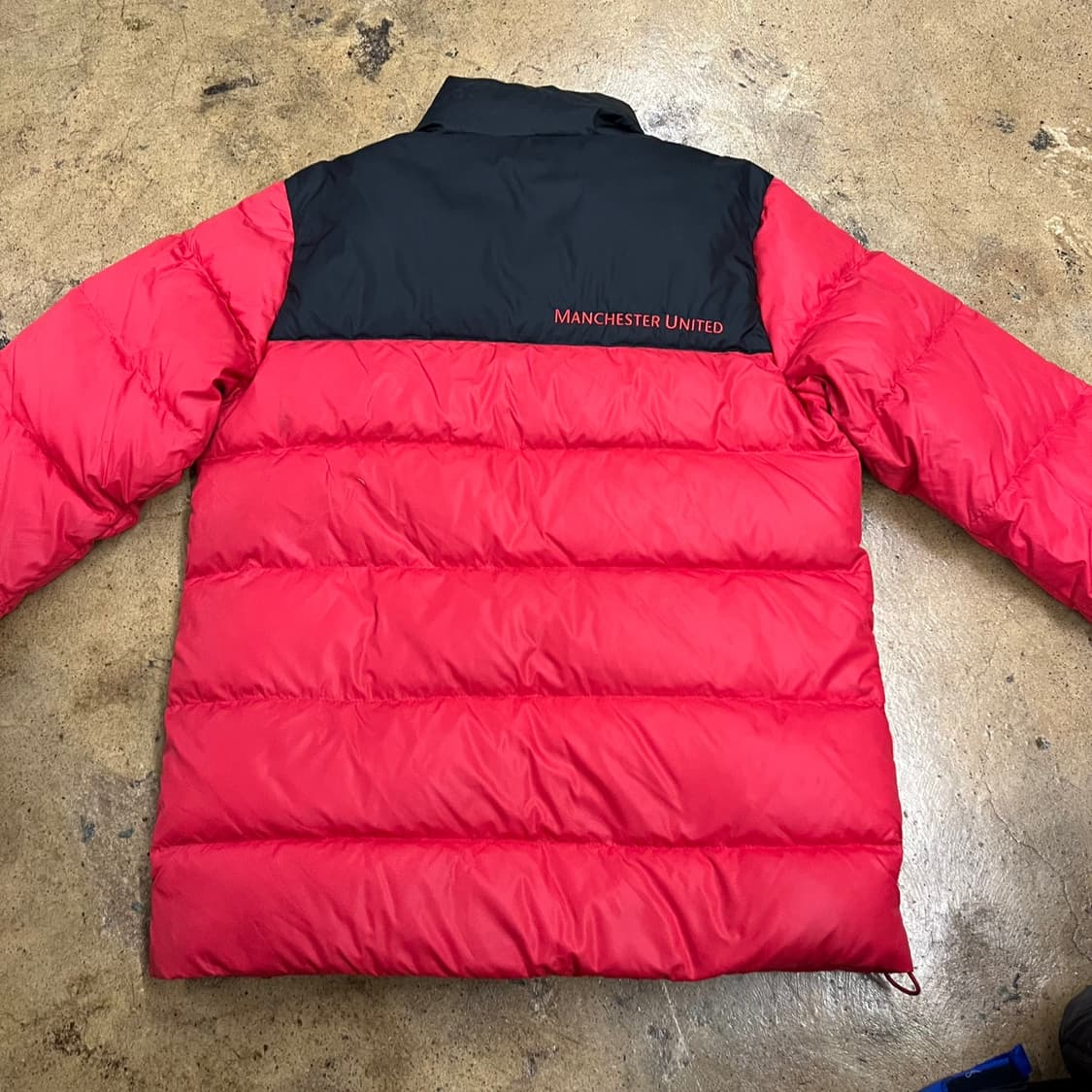 [정품/M] 나이키 맨유 패딩 점퍼 레드 b15 상품이미지4