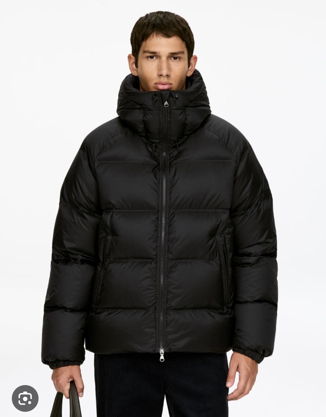 아르켓 스포티 다운 자켓 (블랙,M) 상품이미지1